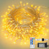 String Lights Indoor Bedroom,98FT 200 LED Fairy String Lights Outdoor Waterproof, Memory