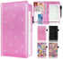Server Book with 2 Zipper Pockets, Leather Server Book Organizer for Waitress,