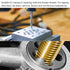 uxcell Tap and Die and Drill Bit Set, M3 x 0.5 Left Hand Thread Milling Tap and Round Die