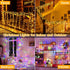 66FT 200LED 11 IP44 Ollny Christmas Lights, Christmas Tree Lights with Modes Remote Control Waterproof Color Changing