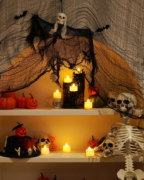 12/24/50/100/150 Pack Festival12 Pack, Amagic LED Tea Lights, Flameless Votive Candles, Battery Operated Tealights