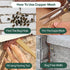 Copper Mesh Rodent Control Kit, 5 Inch x 35ft Rustproof Copper Wool Blend, DIY Hole Filler with Precision Scissors and