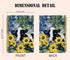 Knibeo Cow Notebook Journal, Cow Gifts for Women Girls, Cow Lovers, Floral Cow Spiral Journal Notebook 5.5x8.3