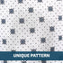2XL Linteum Textile Supply Hospital Patient Gowns Cotton Blended Unisex Comfortable & Durable with Back Ties Fits Up
