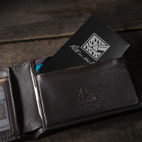 Rite in the Rain Weatherproof Wallet Notebook, 2" x 3.375", 6 Pack, Black Cover, Blank Pages