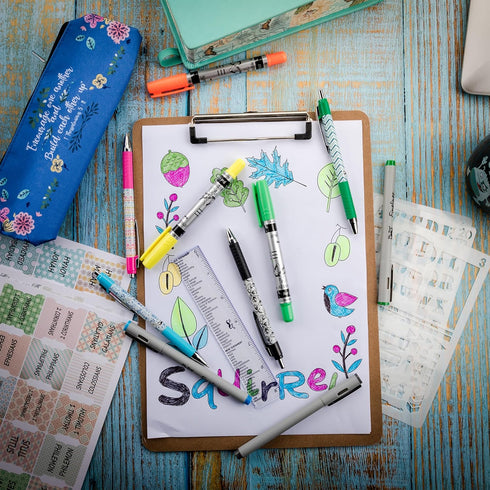 Mr. Pen- Bible Pages Kit, Journaling Supplies with Highlighters and Pens No Bleed