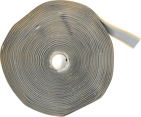 Butyl Tape 1/8" x 1" x 50', Gray, Choose 3/4" or 1" Width