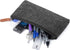 Mr. Pen - 3 Pc Black Felt Small Zipper Pen Case, Canvas Pencil Bag for Office Supplies