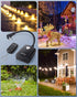 DEWENWILS 15A Outdoor Wireless Remote Control Outlet, 2 Weatherproof Sockets, 100 FT Range, 7 Inch Extension Cord, FCC