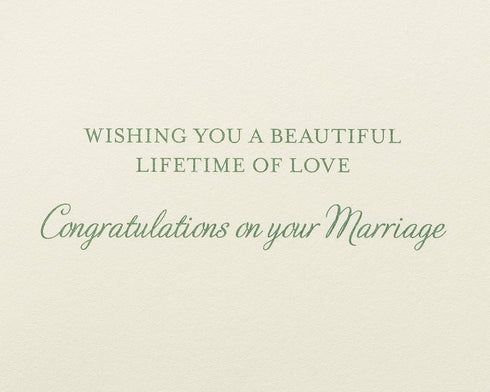 Papyrus Wedding Card (Beautiful Lifetime of Love)