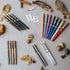 Wordsworth & Black Fountain Pen Kit, 18K Medium Gold Nib, Includes 24 Ink Cartridges and Gift Box, Golden Brown
