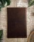 Leather Journal Large 5" x 8.25" Vintage Writing Notebook with Lined Pages, Handcrafted Leather Cover for Men, Women,
