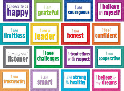 Teacher Created Resources Positive Posters Bulletin Board, 9 IN X 12 IN (5099)