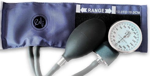 Set Bulb, EMI Infant Sized Aneroid Sphygmomanometer Blood Pressure Monitor with Gauge, and Infant-Size Cuff. Includes