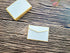 White Pearlescent Paper Envelopes, 3.5 x 5.1, with Gold Border Decoration, Luxurious for Wedding & Party Invitations