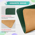 PU Leather Mouse Pad with Stitched Edge - Micro-Fiber Base Non-Slip Waterproof - 8x11 Inch (Army Green)
