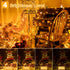 66FT 200LED 11 IP44 Ollny Christmas Lights, Christmas Tree Lights with Modes Remote Control Waterproof Color Changing