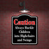 20"x24" Caution Always Safety Straps Changing Tables Red BLACK Aluminum Composite Sign