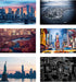 New York Postcards Set of 30 Styles #2, Collectible NYC Souvenirs Post Cards 4 x 6 of NY Landmarks