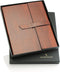 GALLAWAY LEATHER Padfolio Portfolio Folder, Slim Organizer for Letter Legal A4 Notebooks, Dark Chocolate