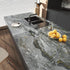 YENHOME Grey Marble Contact Paper, Peel and Stick Waterproof 17.7"X118" for Kitchen Countertops, Self-Adhesive Wallpaper