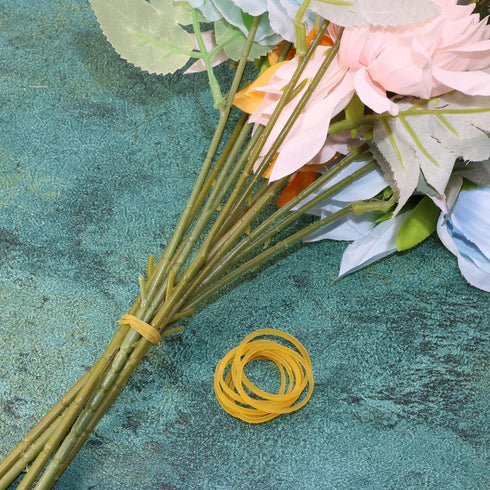 Small Rubber Bands, Elastic Stretchy Bands for Bank Money Bundles, Bills Cash Wrapping, Newspaper, Rolling Paper,