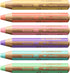 STABILO Woody 3 in 1 Pencil, Pastel Pink for Versatile Use
