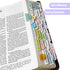Mr. Pen Bible Tabs, 72 Tabs (66 Books, 6 Blanks), High Gloss Paper for Bible Journaling Supplies, Old and New Testament