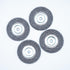 6inch Bench Wire Wheel Brush Set for Rust, Burr, Paint, and Corrosion Removal, 4 Pieces