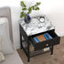Black and White Marble Contact Paper, 15.7 x 78.7 Inches Peel and Stick Wallpaper for Countertop, Cabinet, Shelf Liner