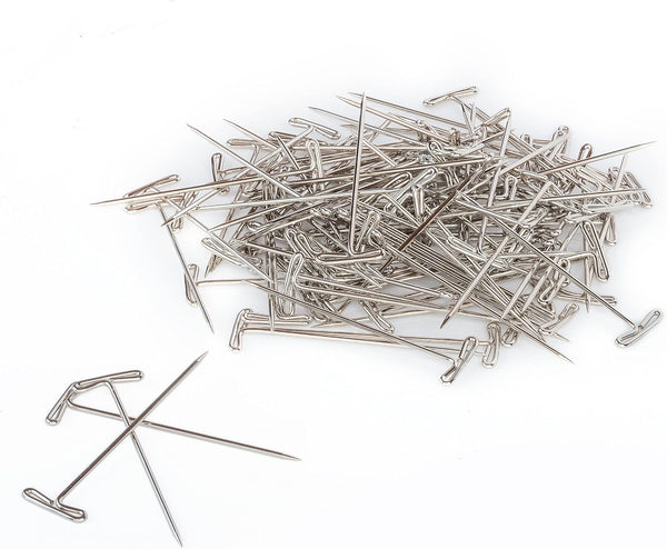 T Pins, Nickel Plated Stainless Steel T-pins - 300 Pcs (2 Inch)