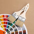 Bates- Chip Paint Brushes - Assorted Sizes, 24 Pack Natural Bristle Painting Brushes Set
