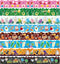 Zonon 64 Pcs Back to School Bulletin Board Borders - Summer Fall Thanksgiving Trim Decoration