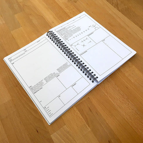 Neurology H&P Notebook, Medical History and Physical Notebook, 100 Medical Templates with Perforations