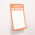 Knock Knock Sticky Note Pad, Not at All Urgent (12536)
