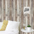 Yun-aeon Natural Wood-Grey Contact Paper, 17.3"x 200" Peel and Stick Vintage Faux Wood Wallpaper