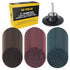 Dura-Gold 46-Piece 3" Diameter Surface Conditioning Sanding Discs Variety Pack - 15
