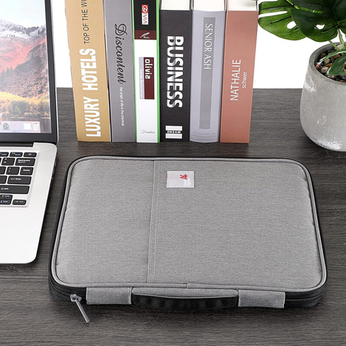BTSKY New Universal A4 Document Bags Portfolio Organizer - Waterproof Travel Gear Organizer for iPads, Notebooks