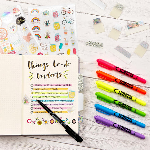 Avery Ultra Tabs Luxe Collection, 1" x 1.5" Mini Tabs, Holographic Iridescent Designs, 32 Repositionable Page Tabs