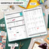 Clever Fox Budget Planner - Expense Tracker Notebook, Monthly Budgeting Organizer, A5 (Teal)