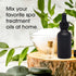 24 Pack Black Coated Boston Round Essential Oils Glass Bottles with Black Dropper Cap, 1oz