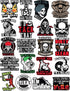 Welding Stickers for Tool Box & Hood 100% Vinyl Badass Welder Stickers Including Flux, Rods, Fire, Welds