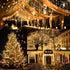 132FT 400 LED Waterproof Fairy Lights, Silver Wire Outdoor String Lights with Remote Timer for Wedding Party