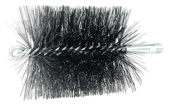 Weiler 44169 4" Double Spiral Flue Brush, 012 Steel Fill, Made in The USA