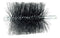 Weiler 44169 4" Double Spiral Flue Brush, 012 Steel Fill, Made in The USA