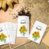 Fumete 100 Pcs Thank You Sunflower Seed Packets - Wildflower Seed Packets for Appreciation Gifts, No Seeds