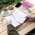 Pentalic Pocket Sketchbook Traveler Journal, 3" x 4", 160 Pages, Bright Pink