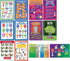 NewEights Bible Knowledge Series - 5 Learning Posters (6-Pack) for Home Schooling, Educational Charts