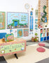 Eureka Curiosity Garden File Folders for School, 9" x 11.5", 4 Pieces for Students and Teachers