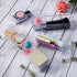 DCA 14 PCS Clear Plastic Drawer Organizer Tray, 4 Sizes for Makeup, Kitchen Utensils, Jewelry Storage